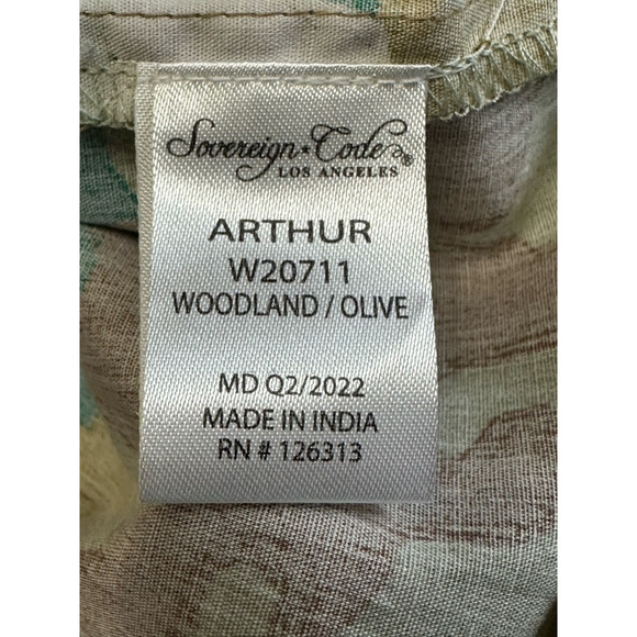 Sovereign Code Boys Arthur Button-Up Shirt Multicolor Camouflage Pockets XL New - Picture 8 of 9